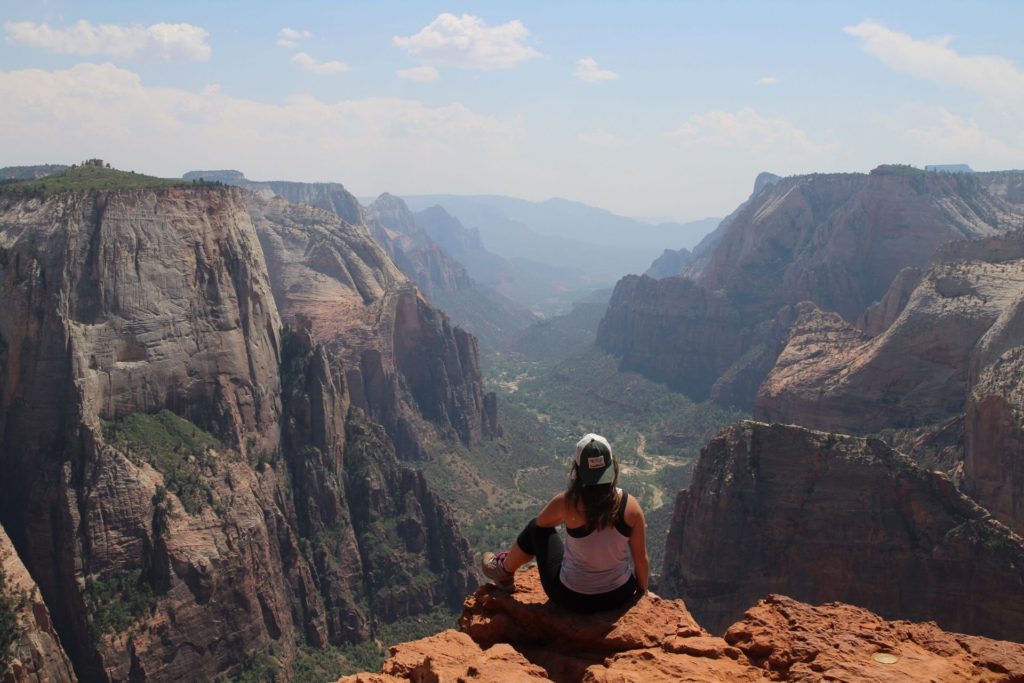 7-day road trip through Utah, Observation Point, Zion National Park, Utah
