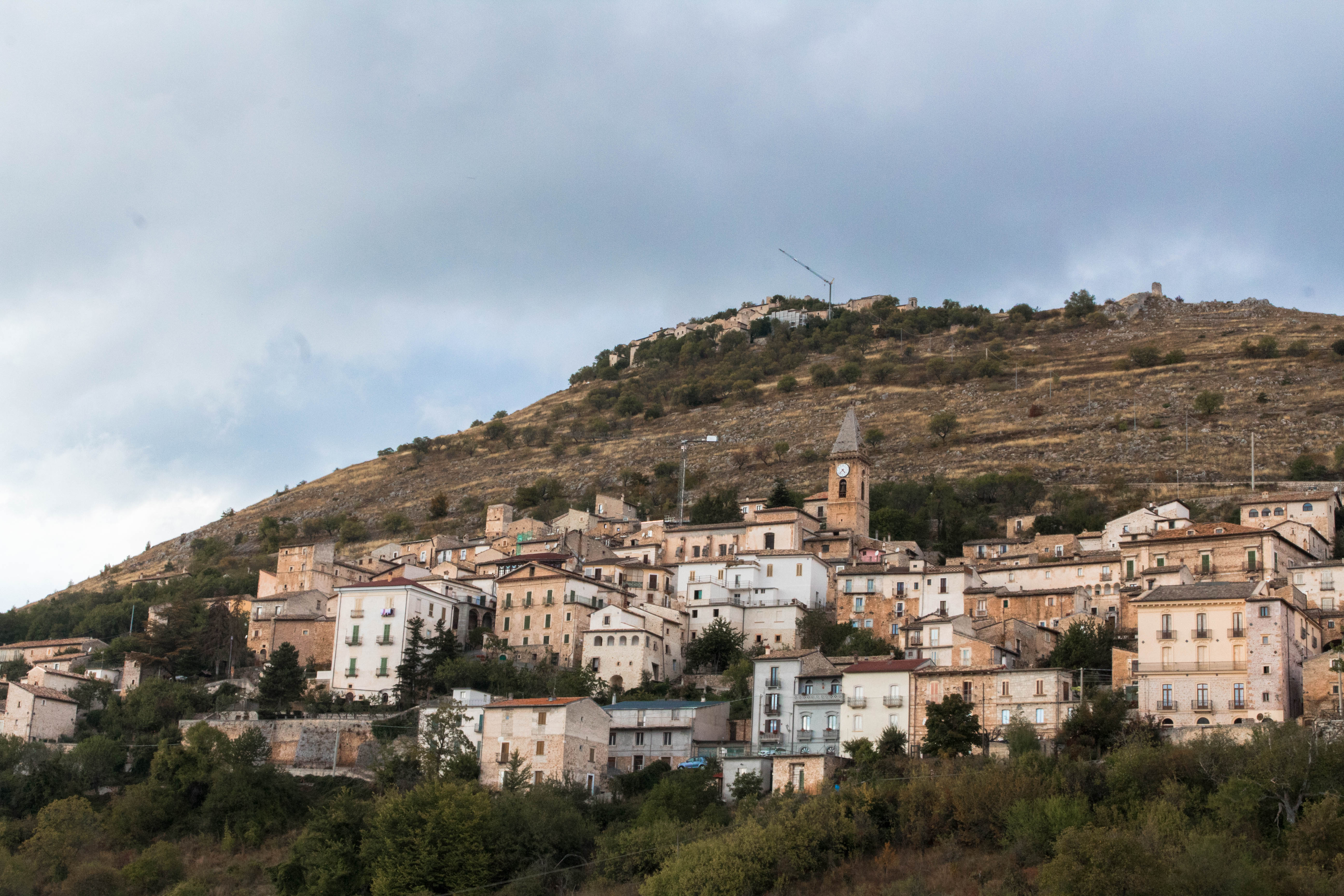 A small town called Calascio, Italy in Abruzzo