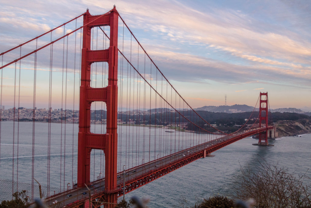 Golden Gate Bridge itinerary for San Francisco