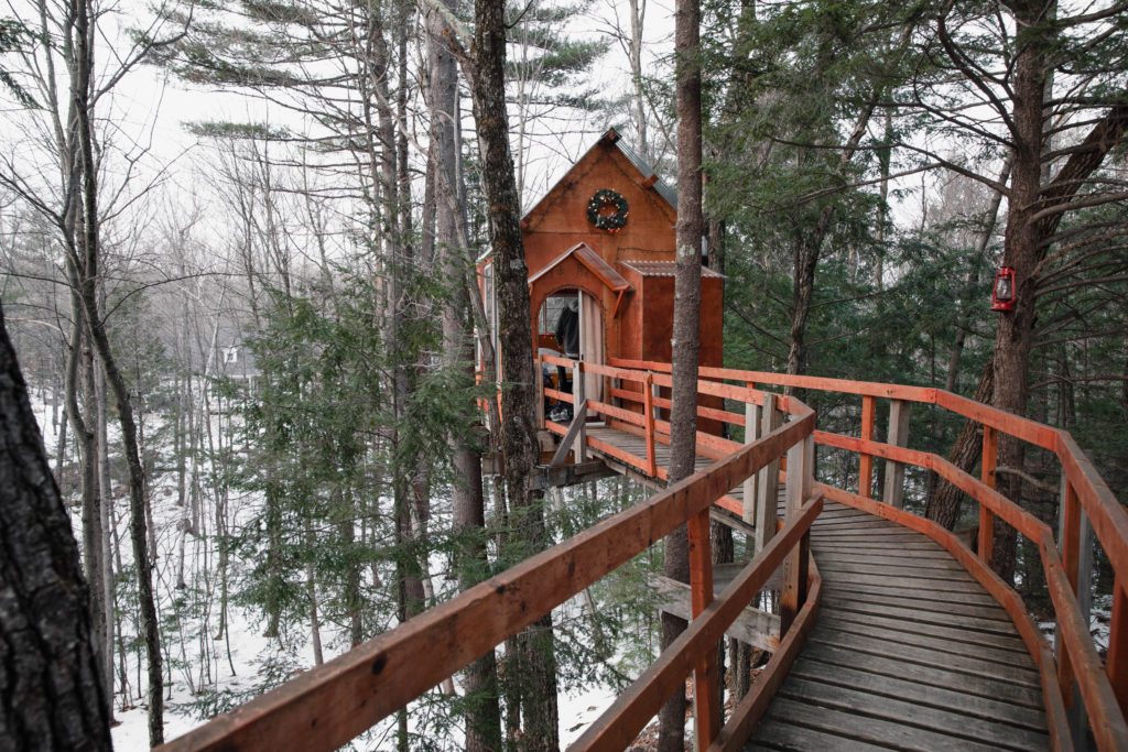 Treehouse in New Hampshire